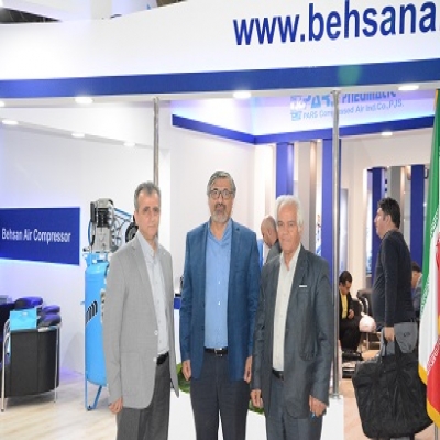 The presence of the board of the Compressor Behsan. in the 18th Tehran International Exhibition